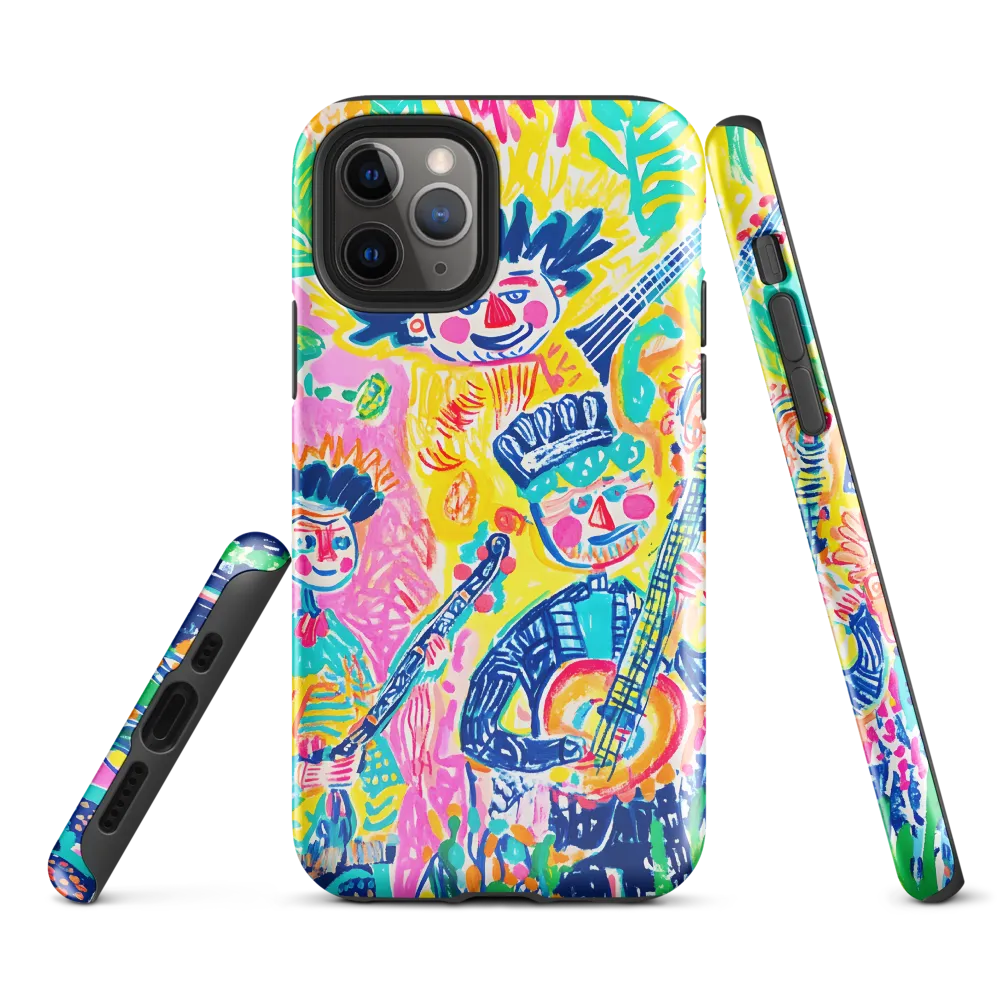 Joyful Duet: A Celebration of Music | Phone Case |  11 Pro | Tough Case | Glossy