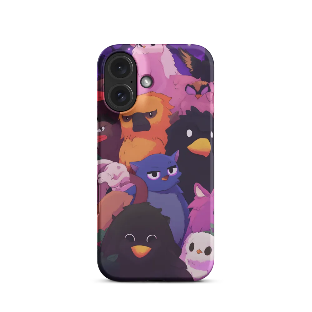 Whimsical Avian Gathering