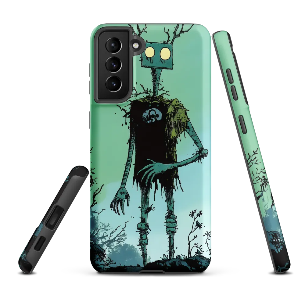 The Techno-Guardian of Nature | Phone Case |  S21 Plus | Tough Case | Matte