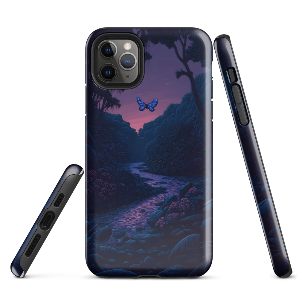 Whispers of Twilight: A Serene Escape | Phone Case |  11 Pro Max | Tough Case | Glossy