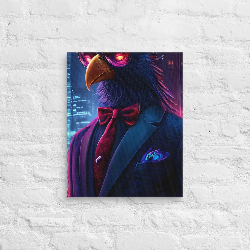 The Dapper Avian | Canvas | 16″×20″