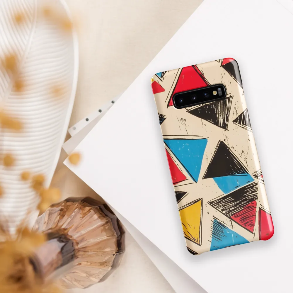 Vibrant Geometry | Phone Case |  S10 Plus | Snap Case | Glossy