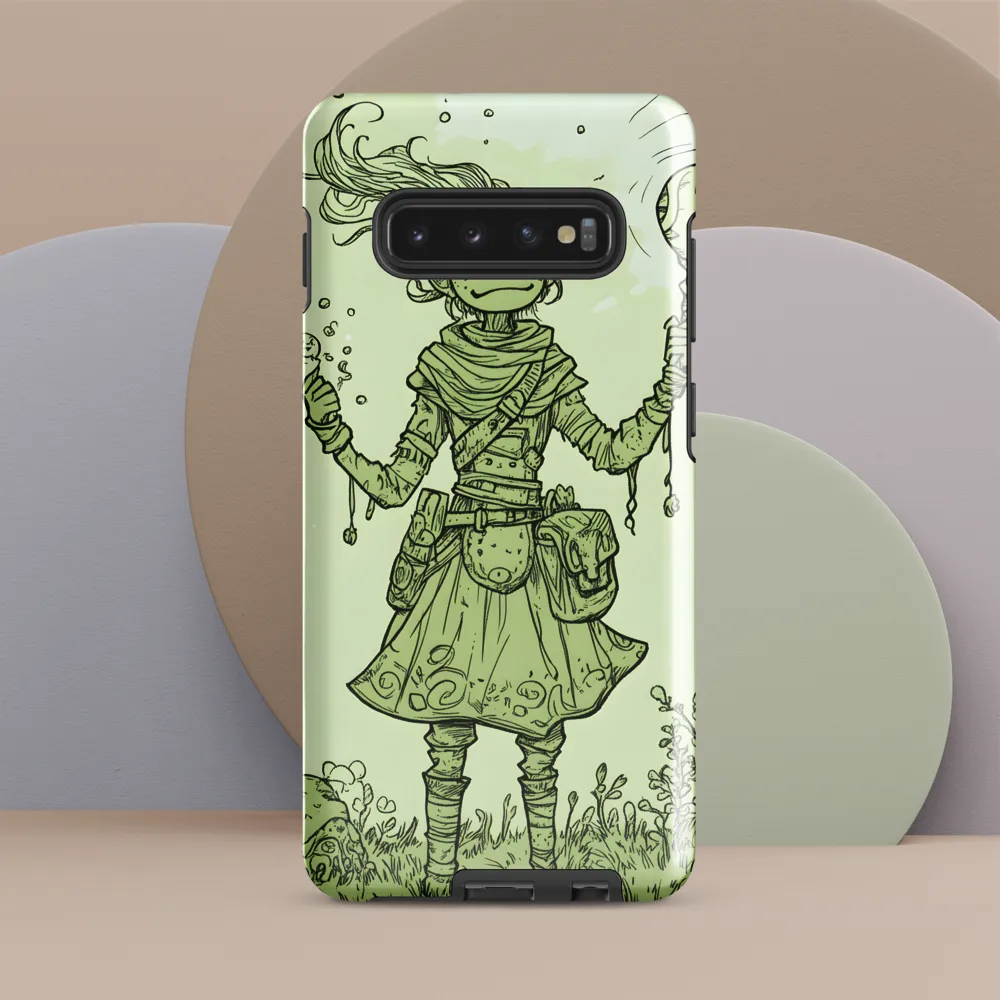 The Enigmatic Sorcerer | Phone Case |  S10 Plus | Tough Case | Glossy