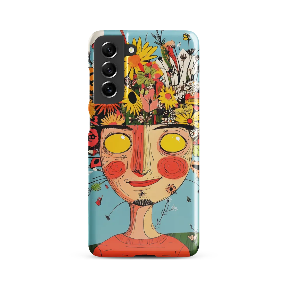 Whimsical Bloom | Phone Case |  S21 FE | Snap Case | Glossy