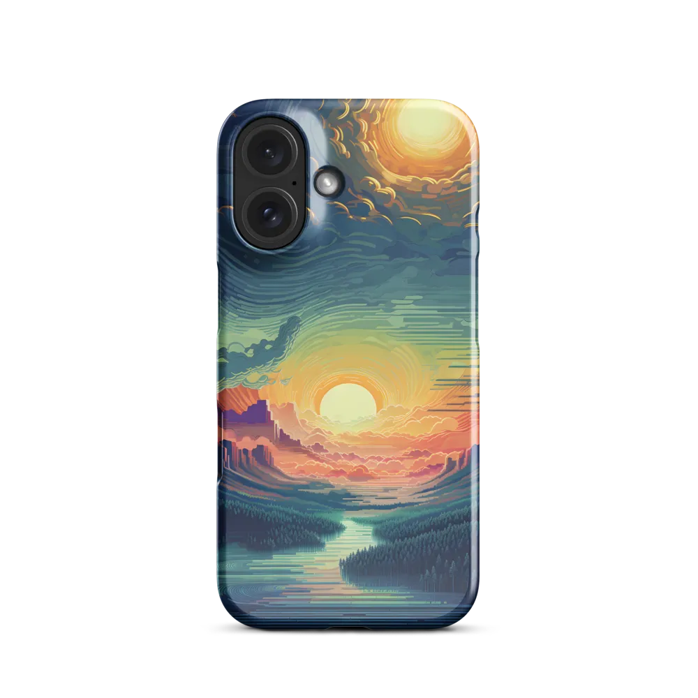 Elysium at Dusk | Phone Case |  16 | Snap Case | Glossy