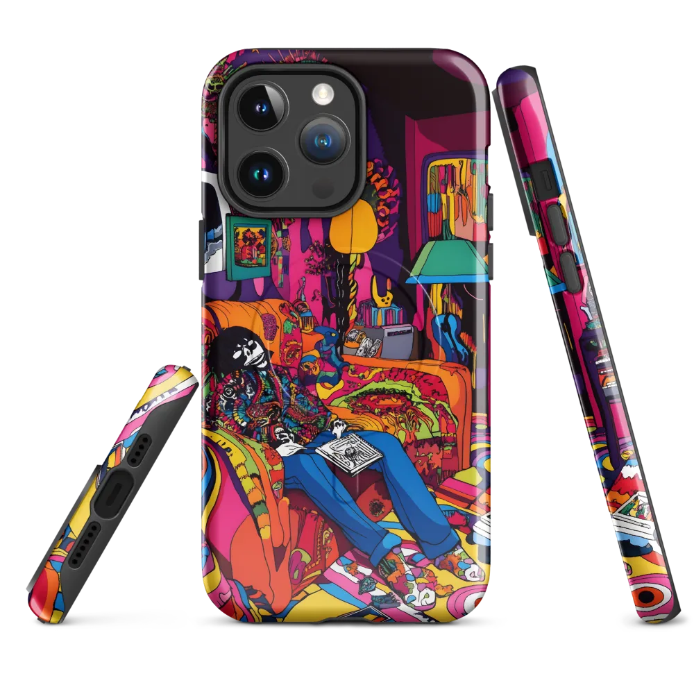 Psychedelic Reverie | Phone Case |  14 Pro Max | MagSafe® Tough Case | Glossy