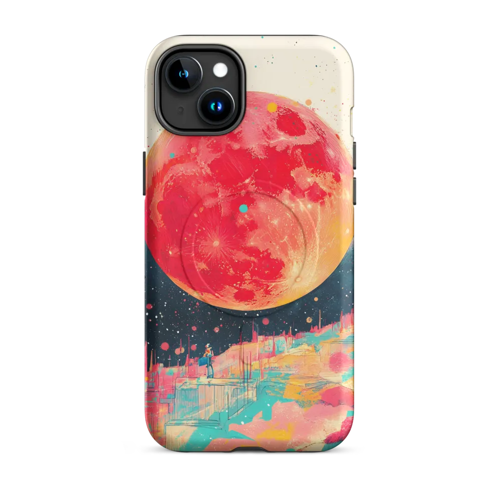 Crimson Dreams: A Lunar Exploration