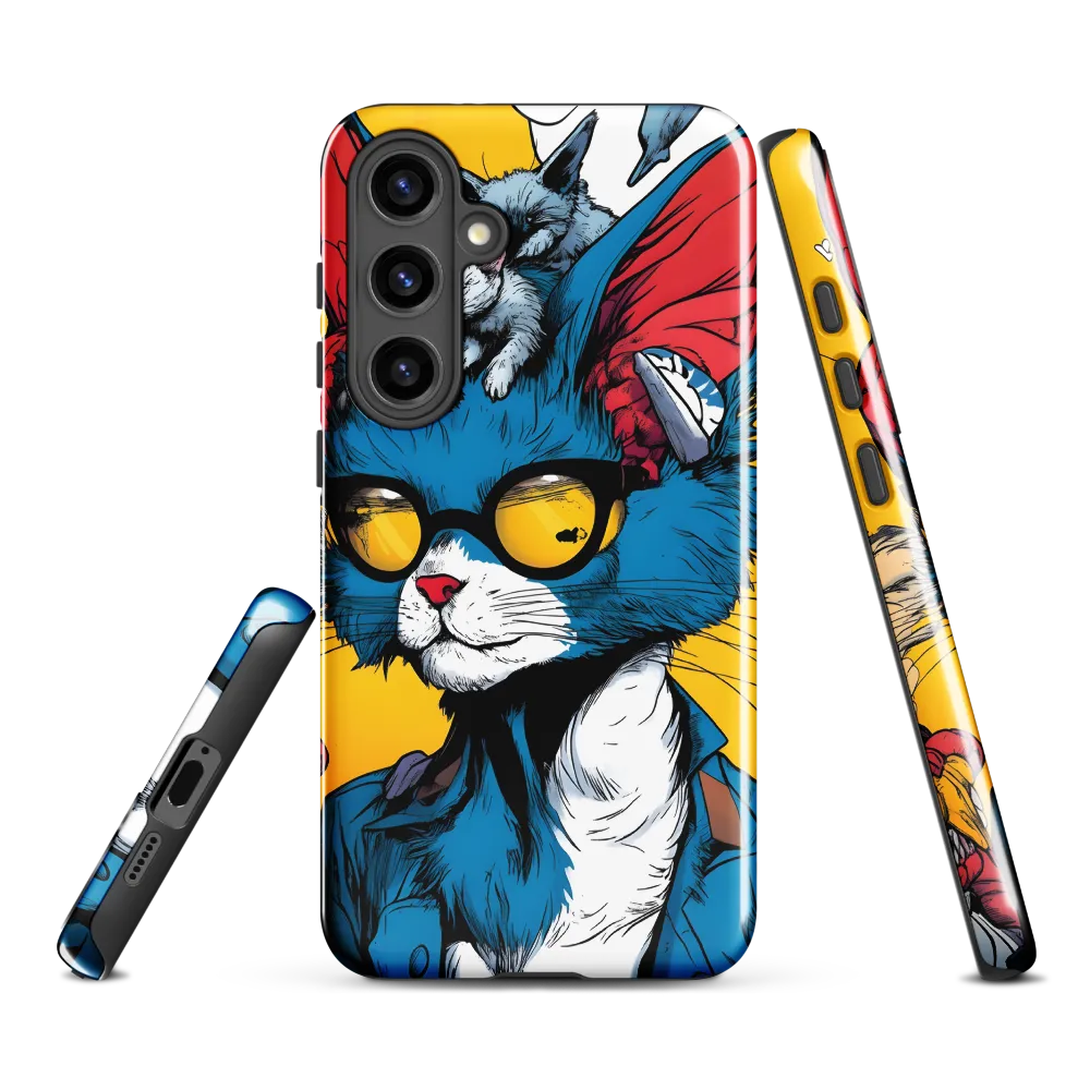 Whimsical Feline Coolness
