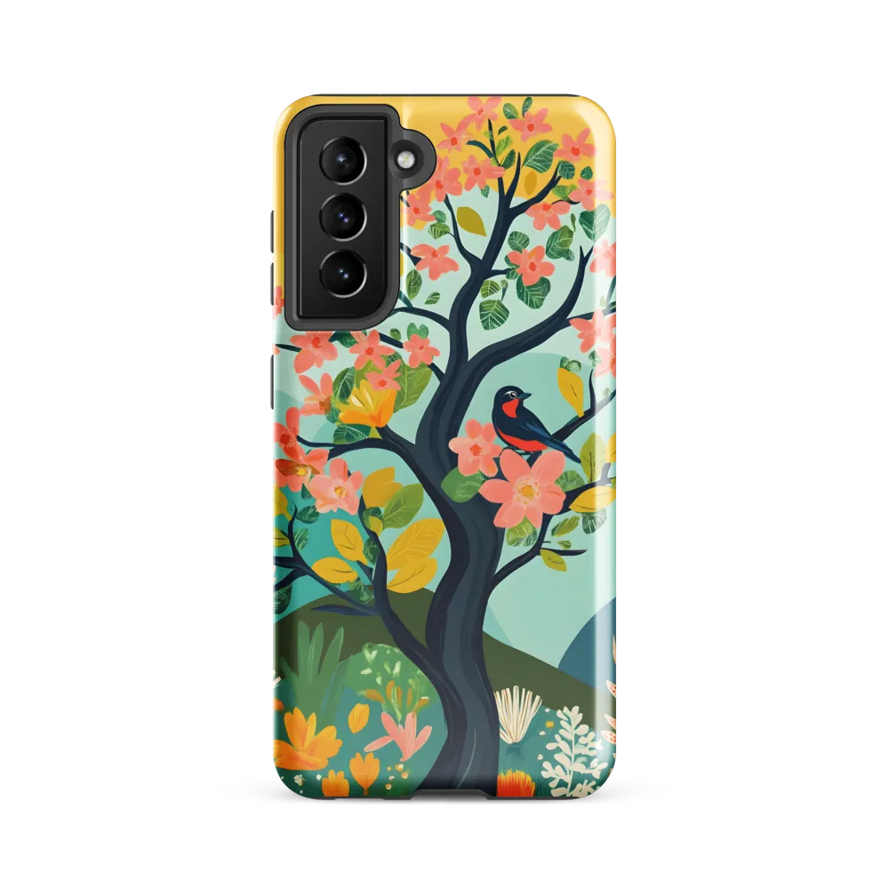 Spring Blossoms: A Serene Encounter