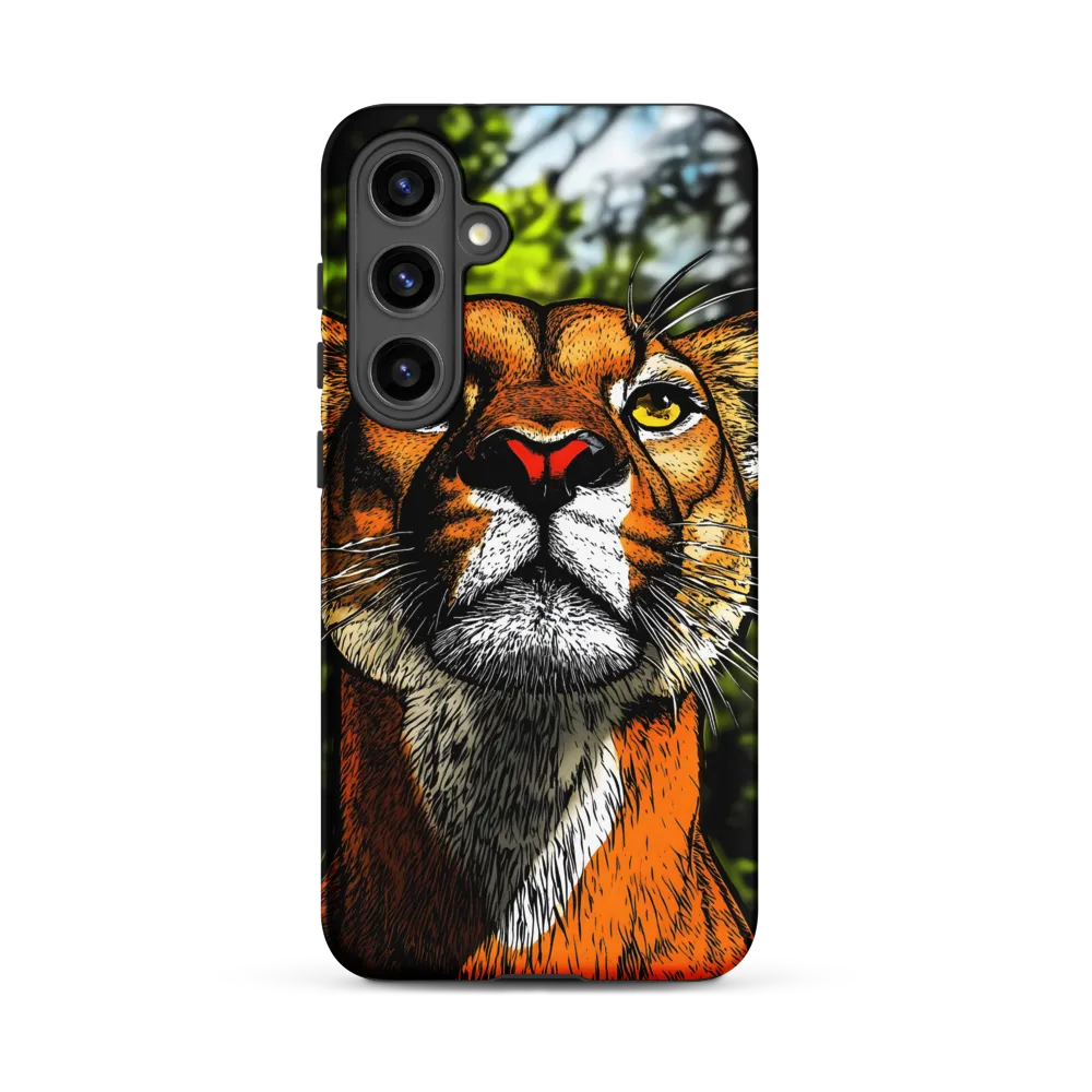 Regal Gaze: The Lioness in Focus