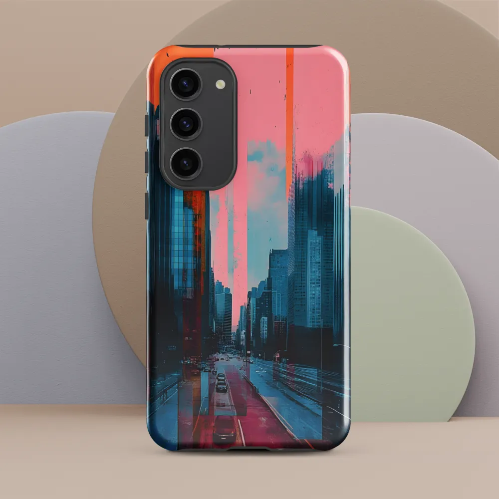 Urban Symphony: A Study in Color and Form