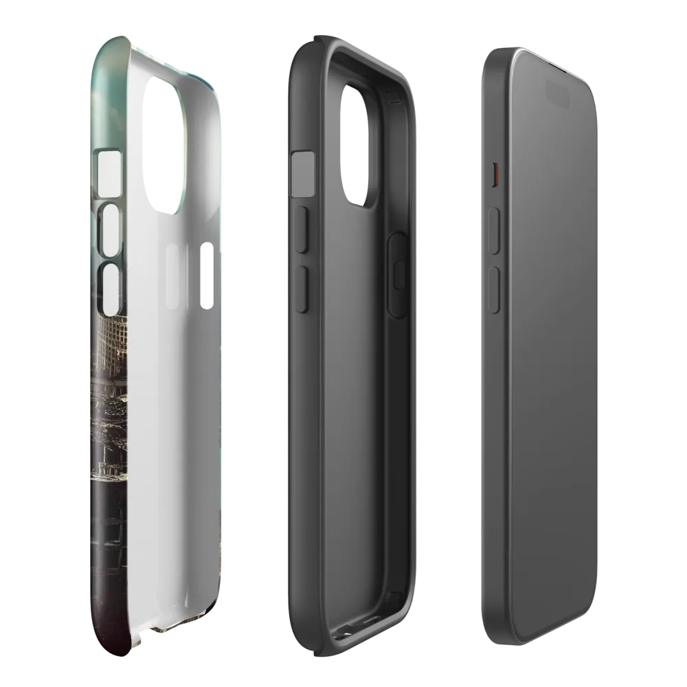 Urban Ruins: A Futuristic Reflection | Phone Case |  15 | Tough Case | Glossy