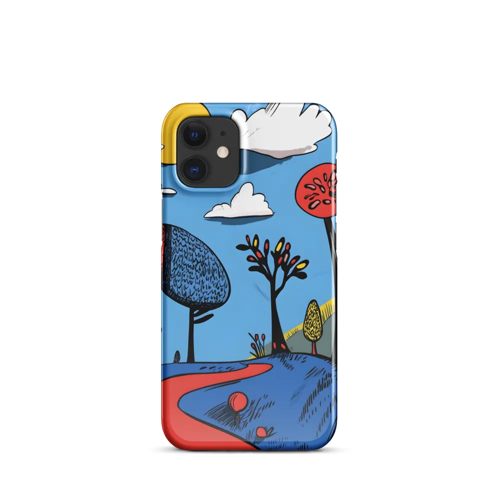 A Playful Journey Through Whimsical Woods | Phone Case |  12 Mini | Snap Case | Glossy
