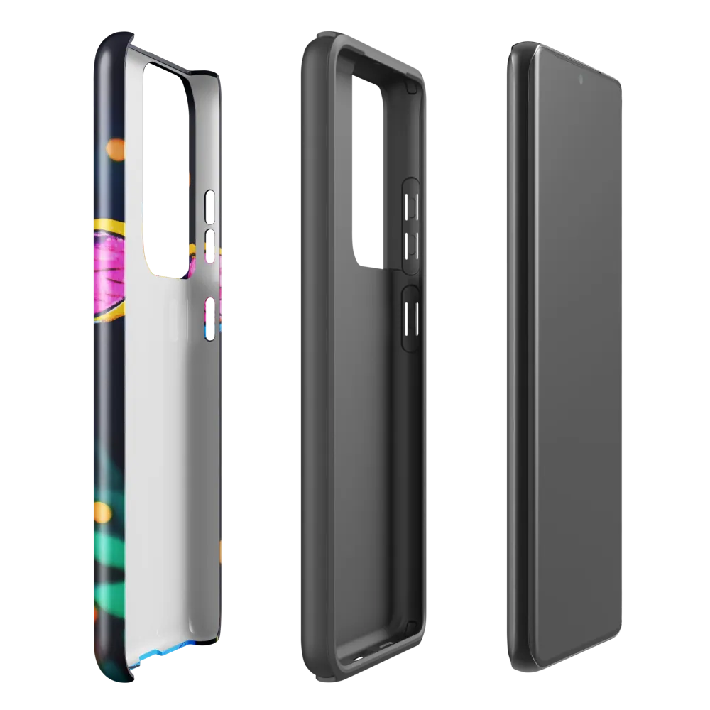 Whimsical Giraffe in Vibrant Colors | Phone Case |  S21 Ultra | Tough Case | Glossy
