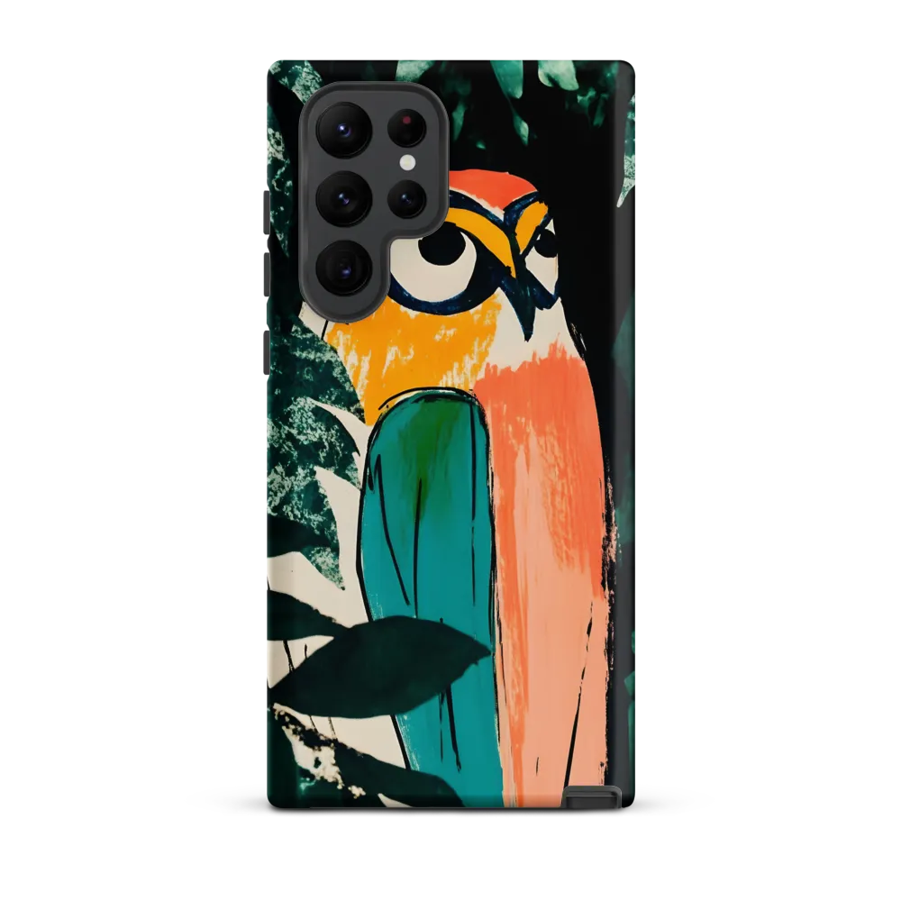 Camouflaged Majesty: The Abstract Owl
