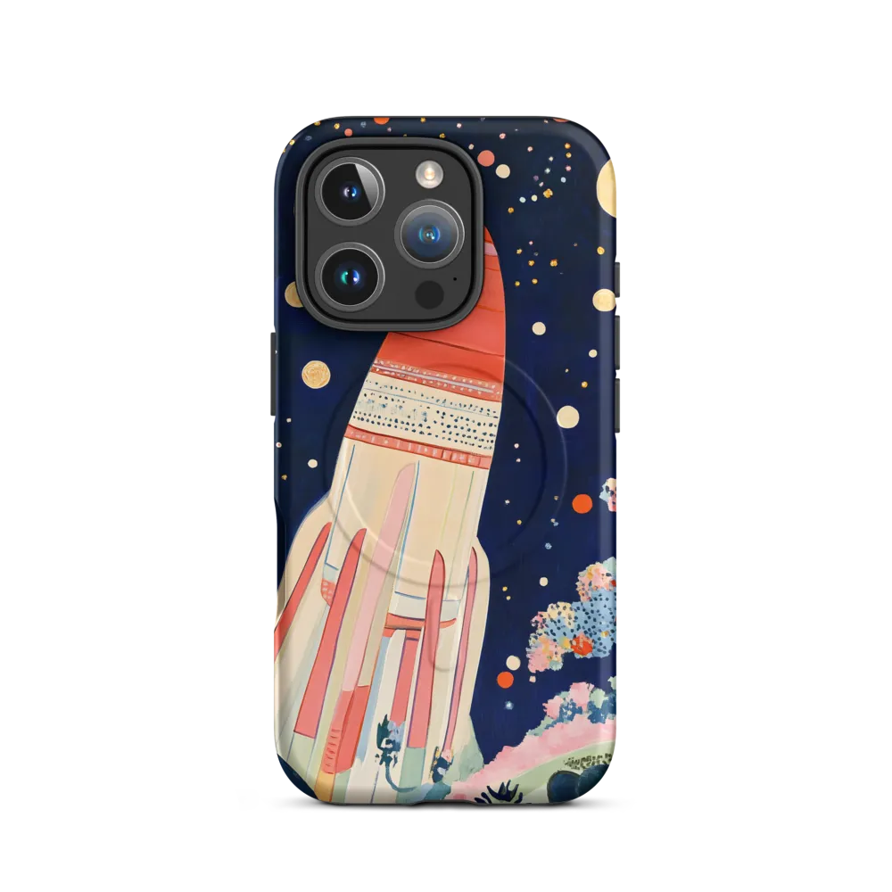 Cosmic Dreams: The Rocket's Journey