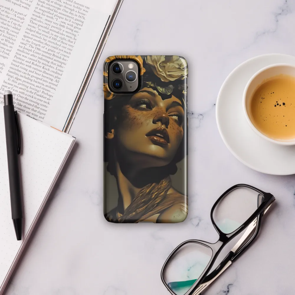 Gilded Serenity | Phone Case |  11 Pro Max | Snap Case | Glossy