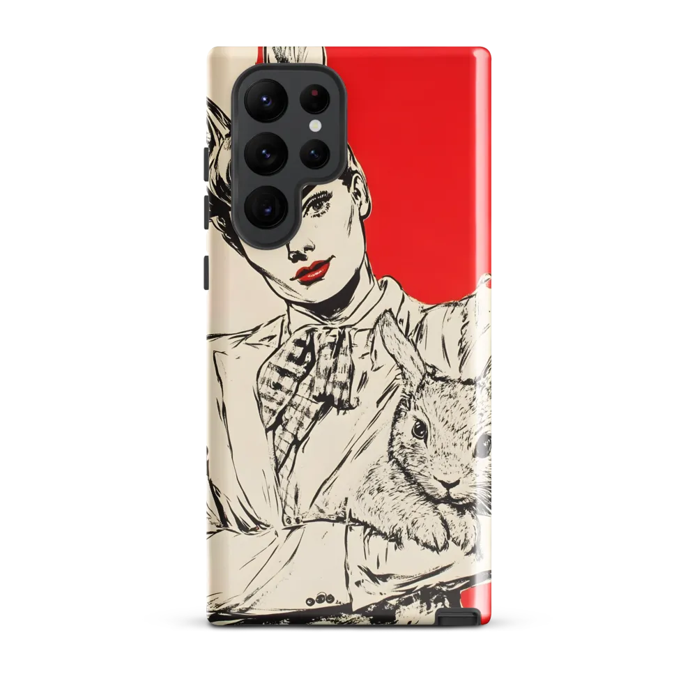 Whimsical Elegance: The Rabbit Lady