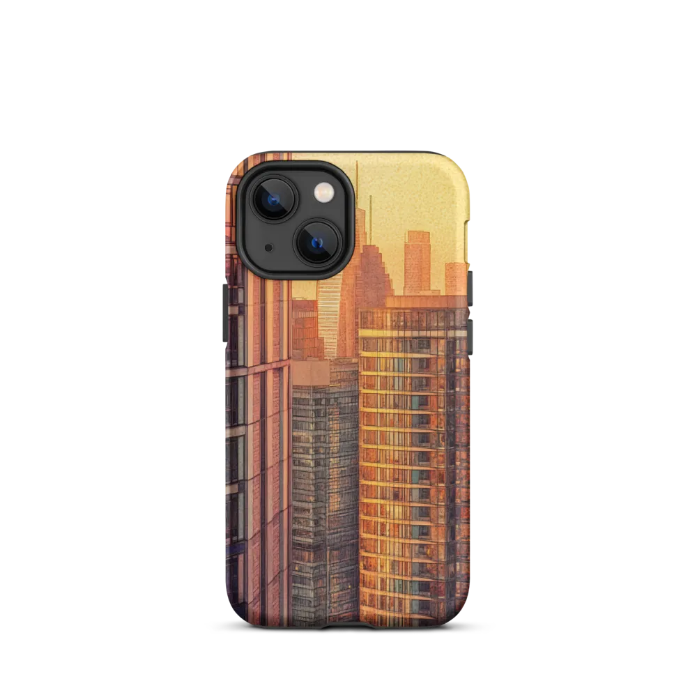 Urban Serenity at Sunset