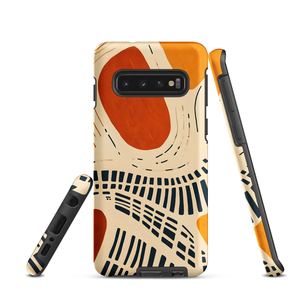 Urban Patterns in Harmony | Phone Case |  S10 | Tough Case | Matte