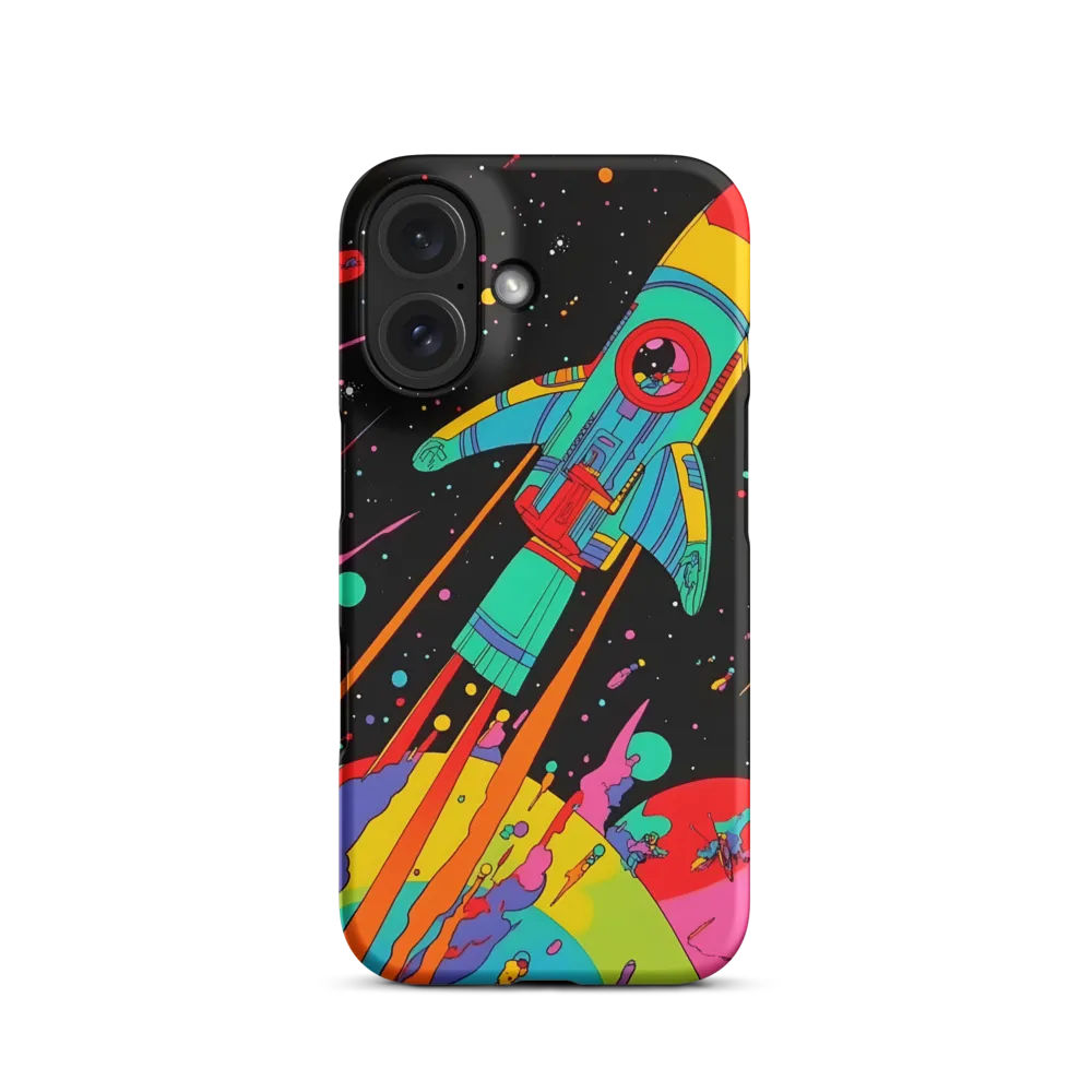 Cosmic Voyage: The Neon Lift-Off