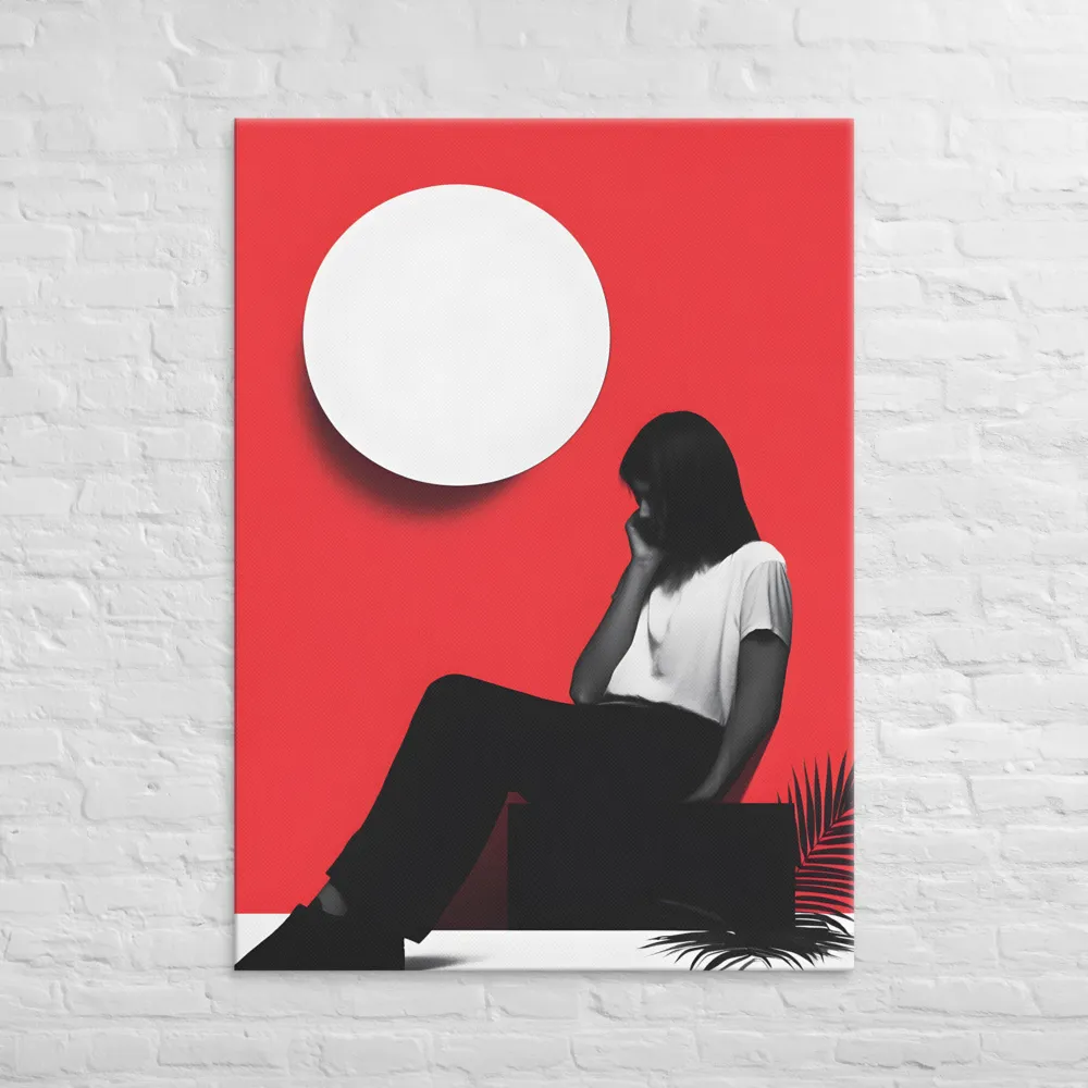 Contemplation in Red