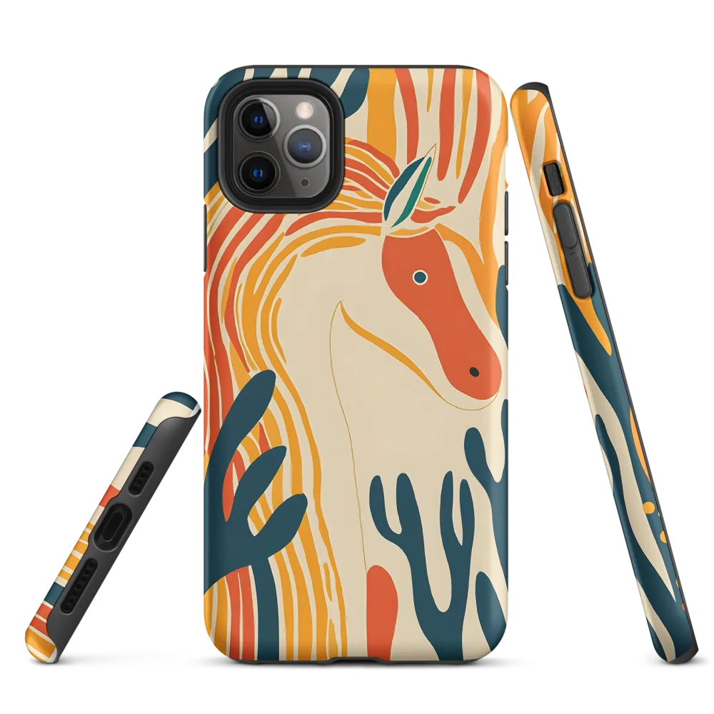 Whimsical Unicorn in a Lush Landscape
