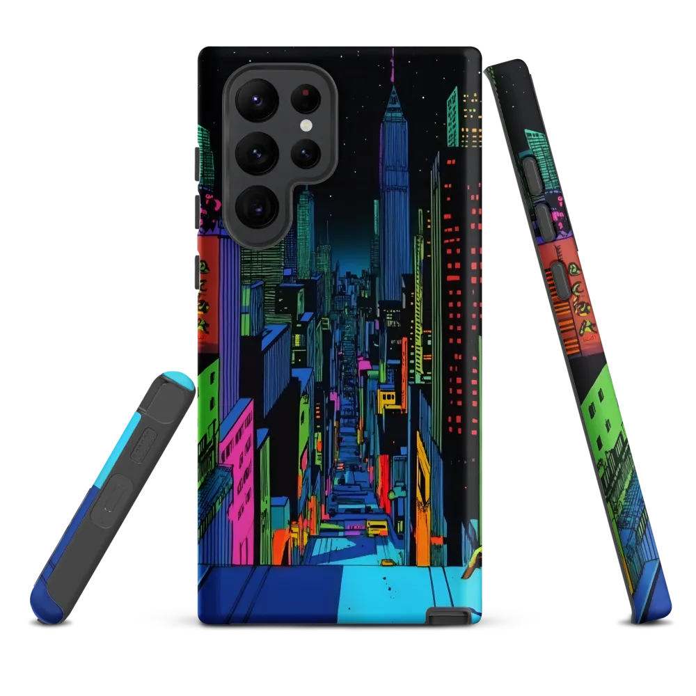 Neon Dreams of a Futuristic City