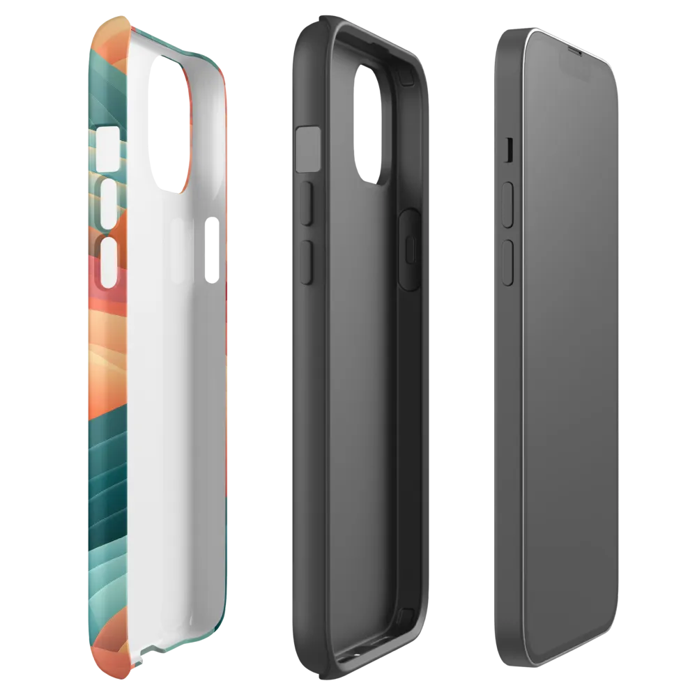 Rhythms of the Waves | Phone Case |  14 Plus | Tough Case | Matte