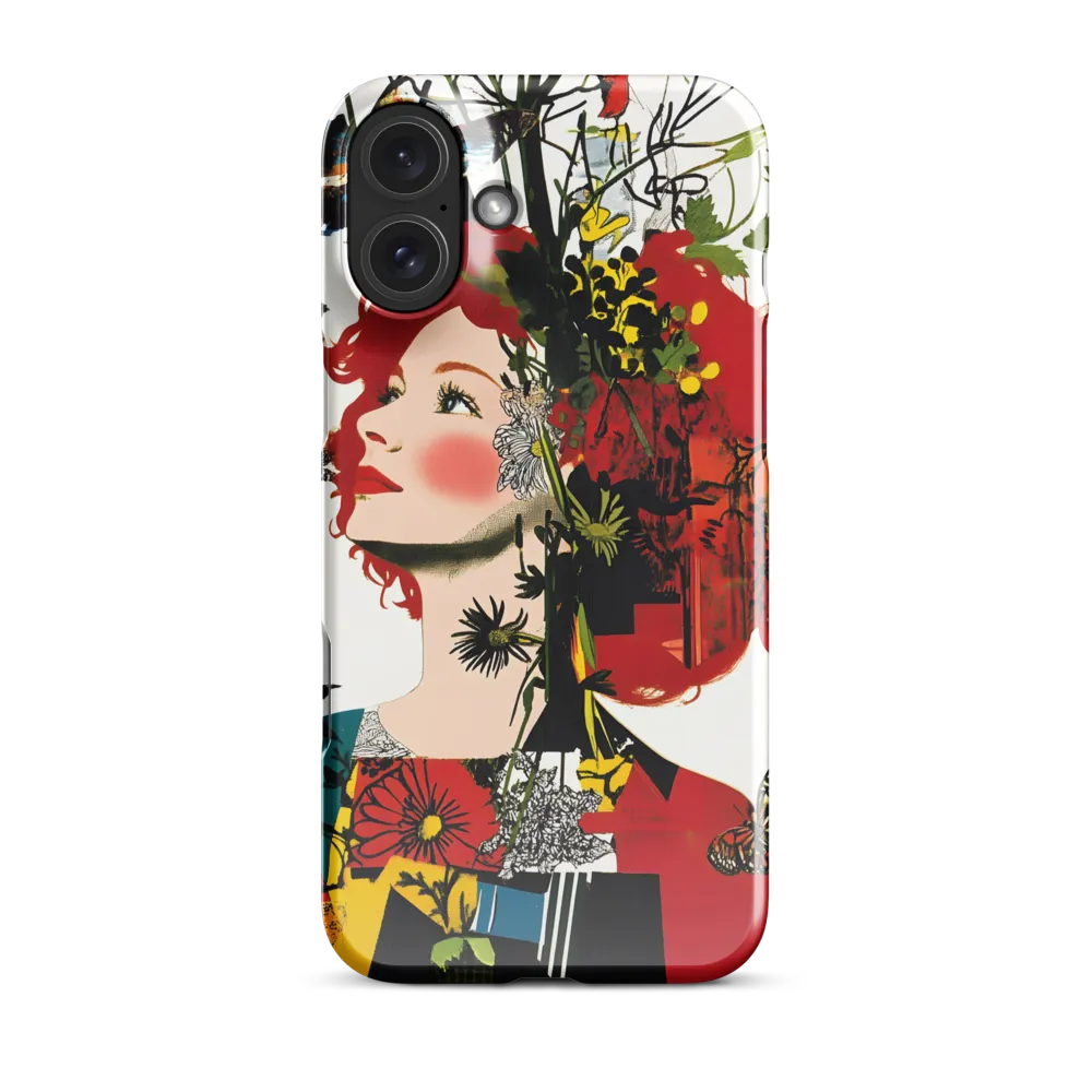Floral Dreams | Phone Case |  16 Plus | Snap Case | Glossy