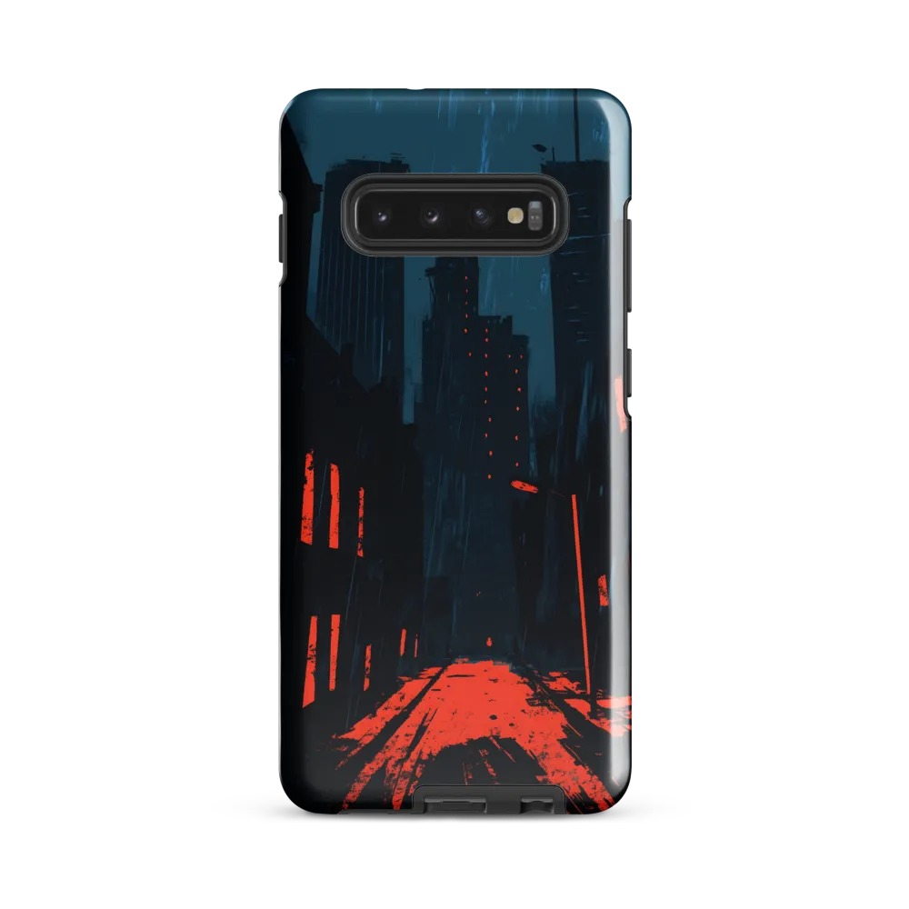 Echoes of an Ominous City | Phone Case |  S10 Plus | Tough Case | Glossy