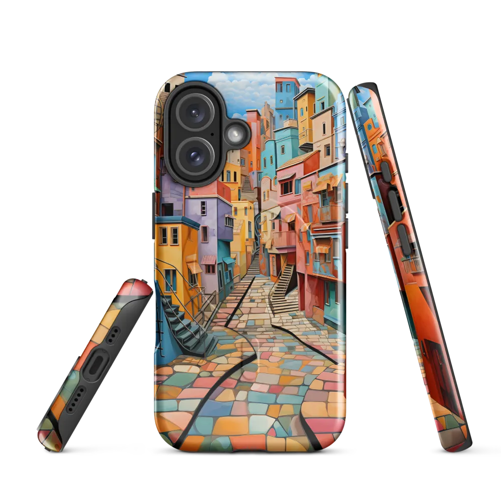 Vibrant Cityscape: A Kaleidoscope of Colors