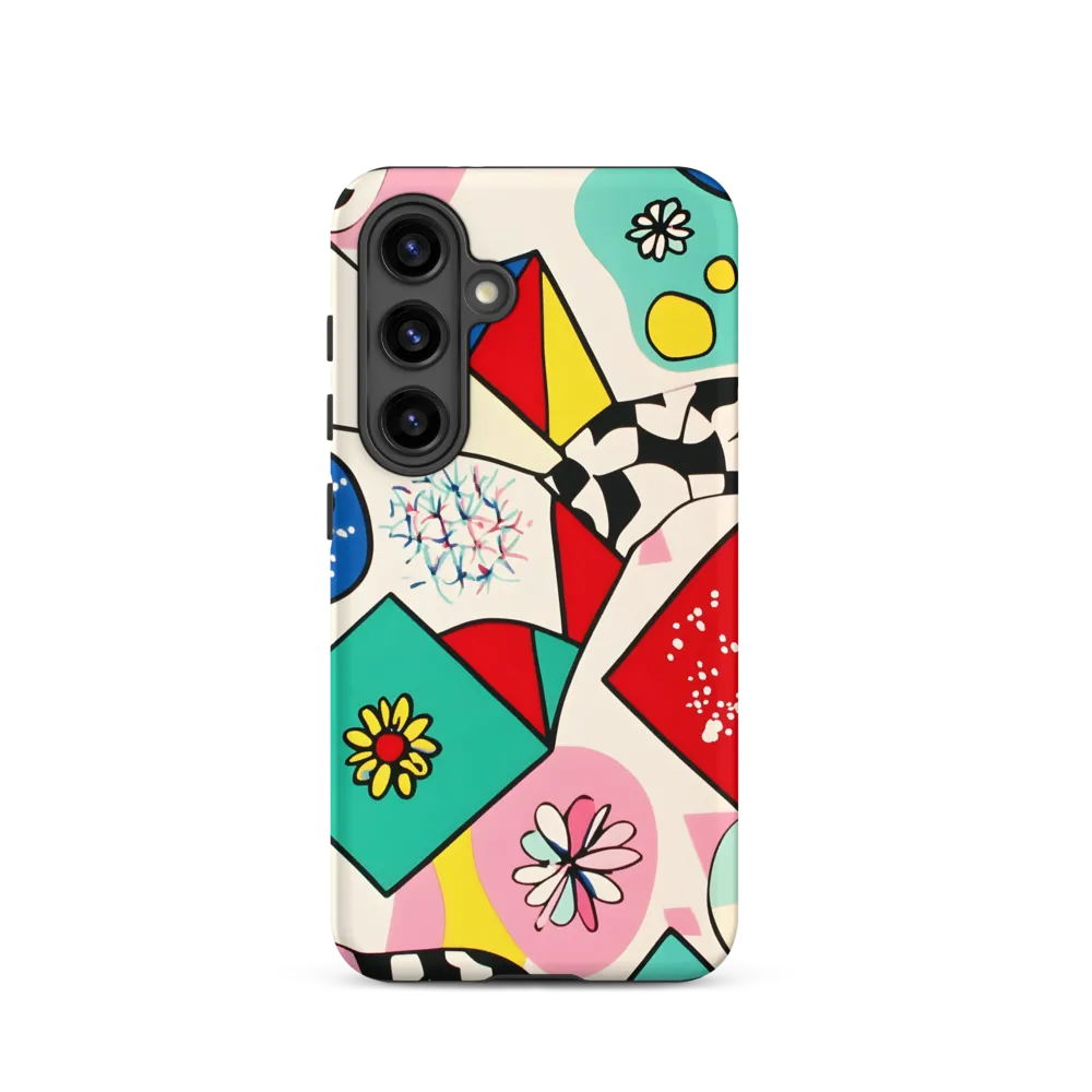 Joyful Geometry: A Playful Dance of Shapes and Colors
