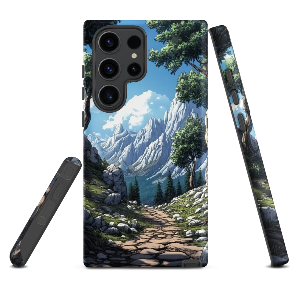 Journey Through Tranquility | Phone Case |  S23 Ultra | Tough Case | Matte