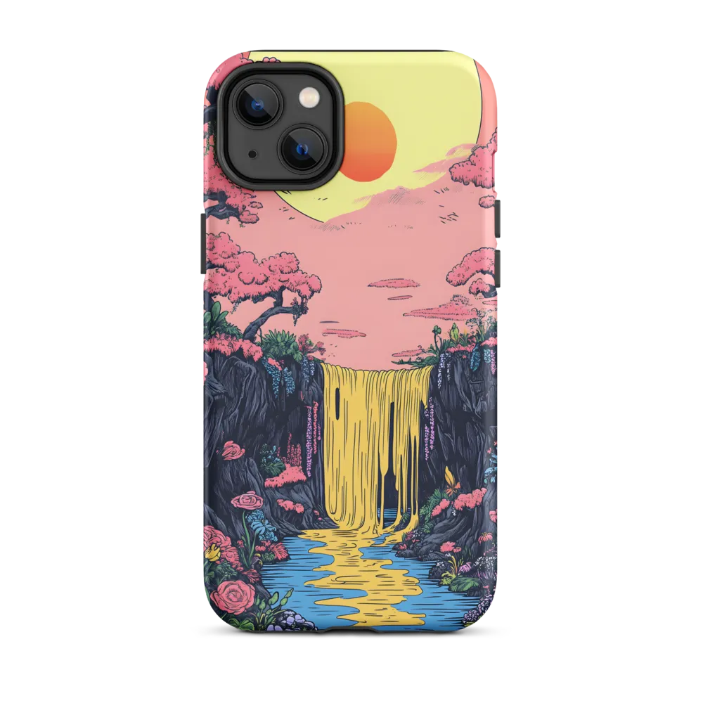 Ethereal Cascade of Blossoms