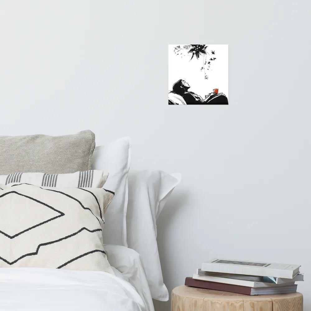 Contemplative Serenity | Poster | 10″×10″