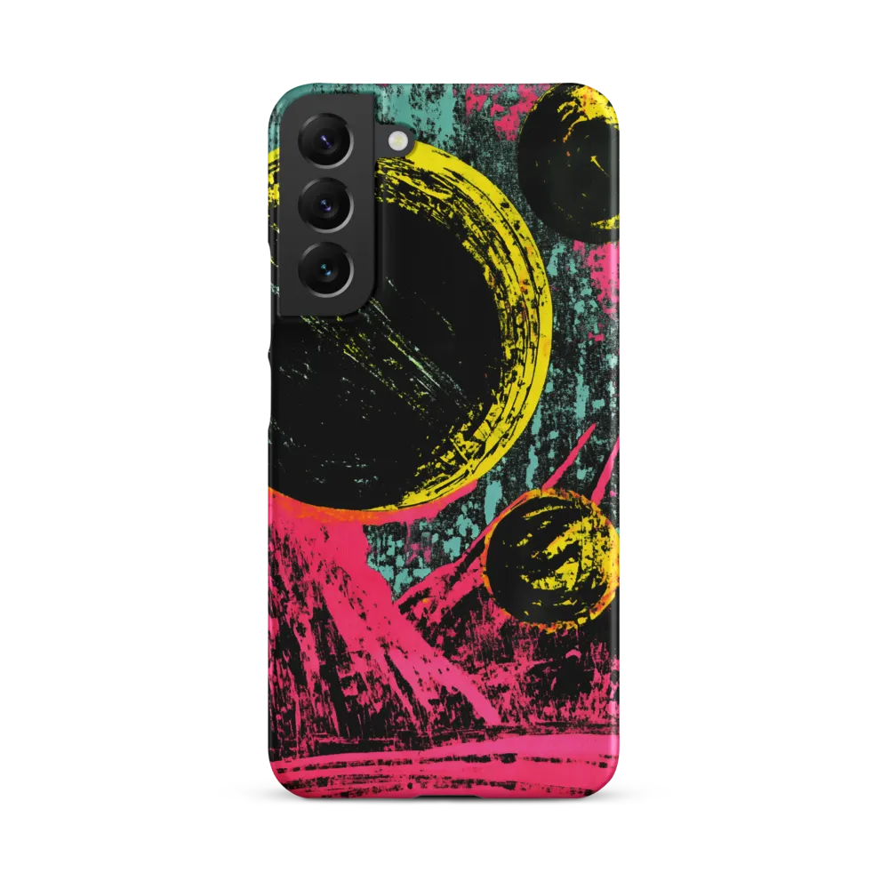Cosmic Dance: An Abstract Exploration | Phone Case |  S22 Plus | Snap Case | Matte