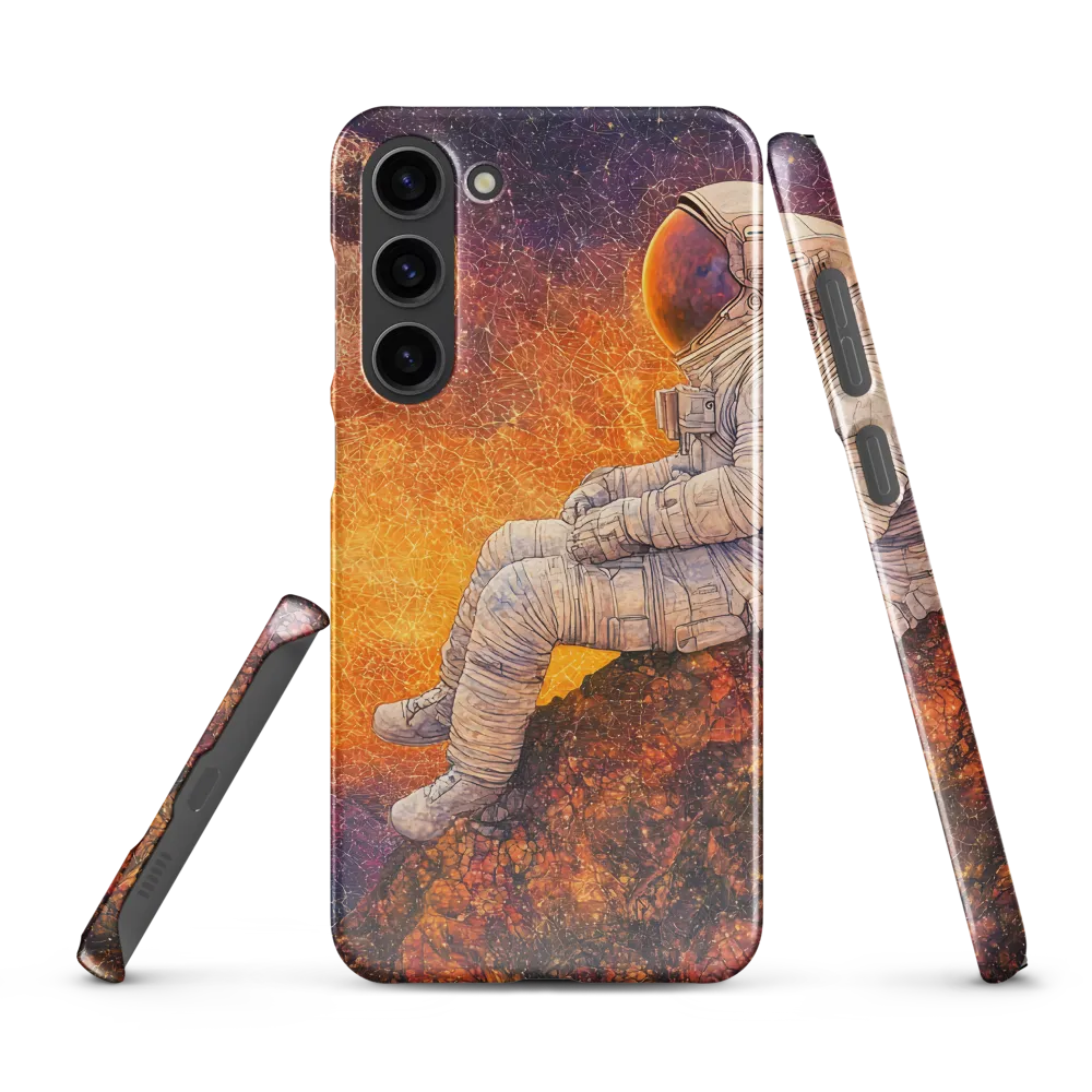 Cosmic Contemplation | Phone Case |  S23 Plus | Snap Case | Glossy