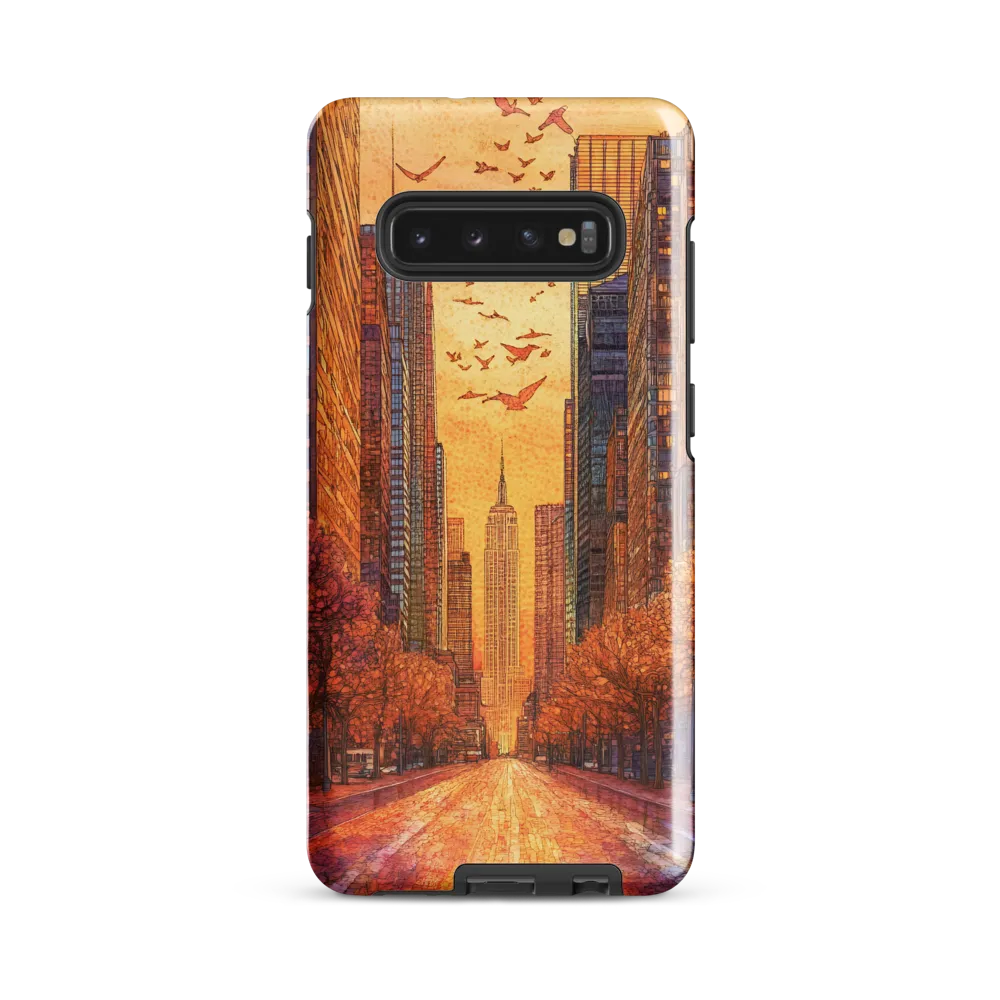 Urban Serenity at Dusk | Phone Case |  S10 Plus | Tough Case | Glossy