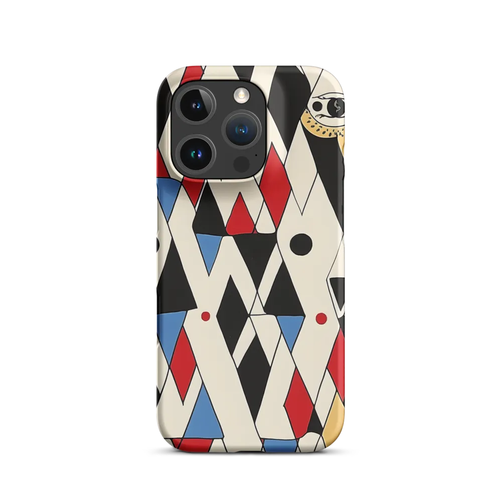 Dynamic Geometric Symphony | Phone Case |  16 Pro | Snap Case | Matte
