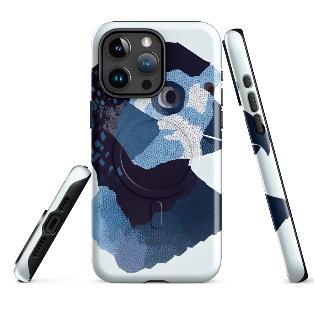 Mosaic Falcon in Blue