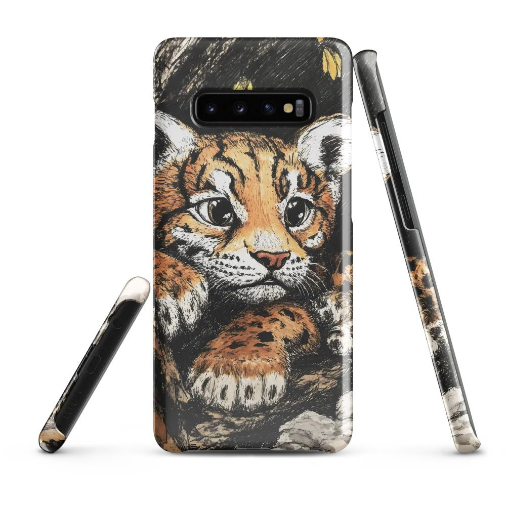 Curious Cub in the Canopy | Phone Case |  S10 Plus | Snap Case | Glossy