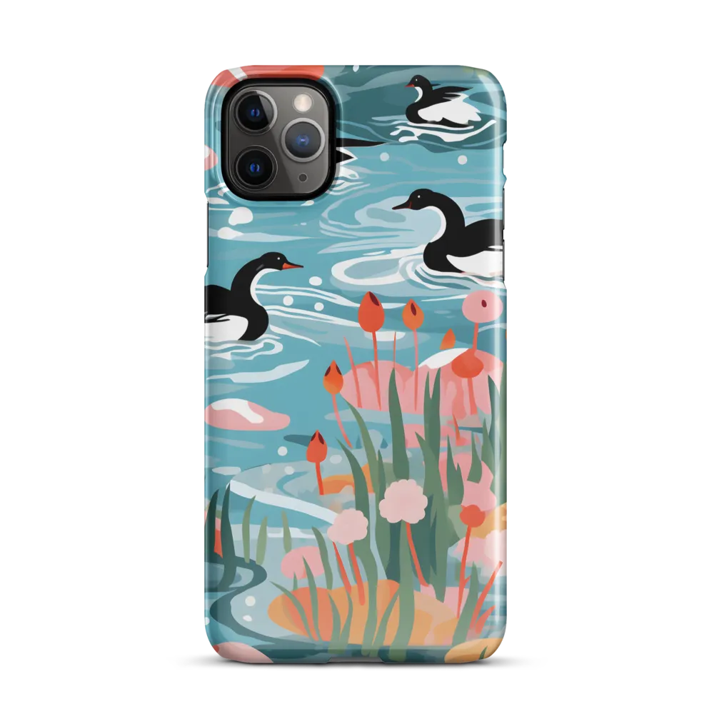 Serenity in Aquatic Harmony | Phone Case |  11 Pro Max | Snap Case | Glossy