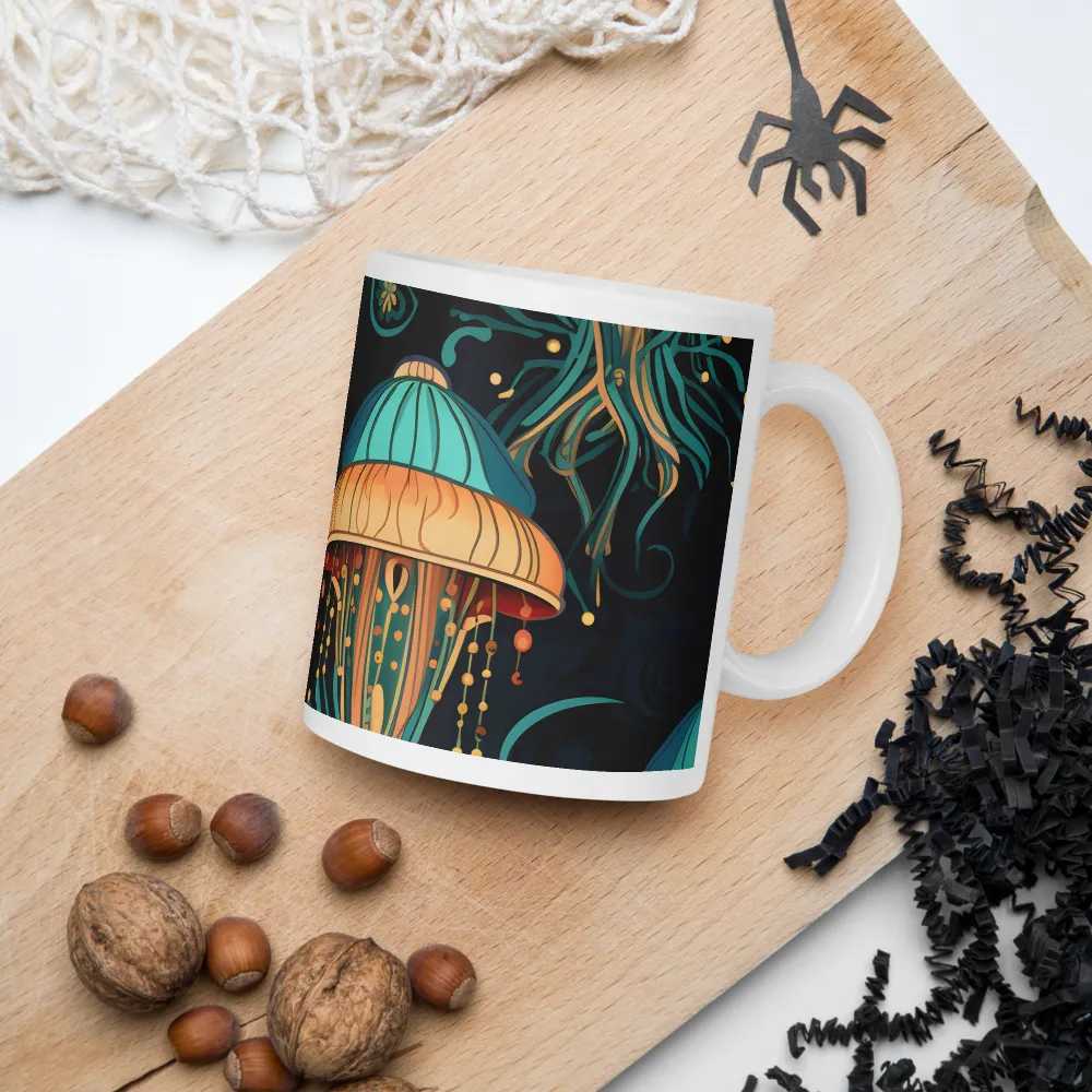 Symphony of Jellyfish | Mugs | Multiple Sizes & Colors