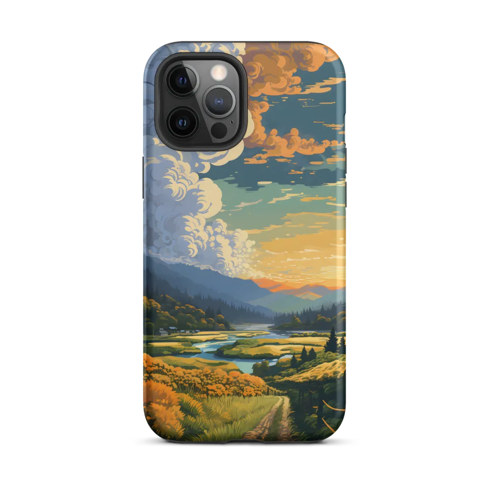 Tranquil Valley at Dusk