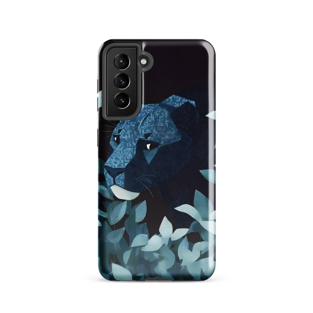 Lurking Blue: The Panther's Gaze