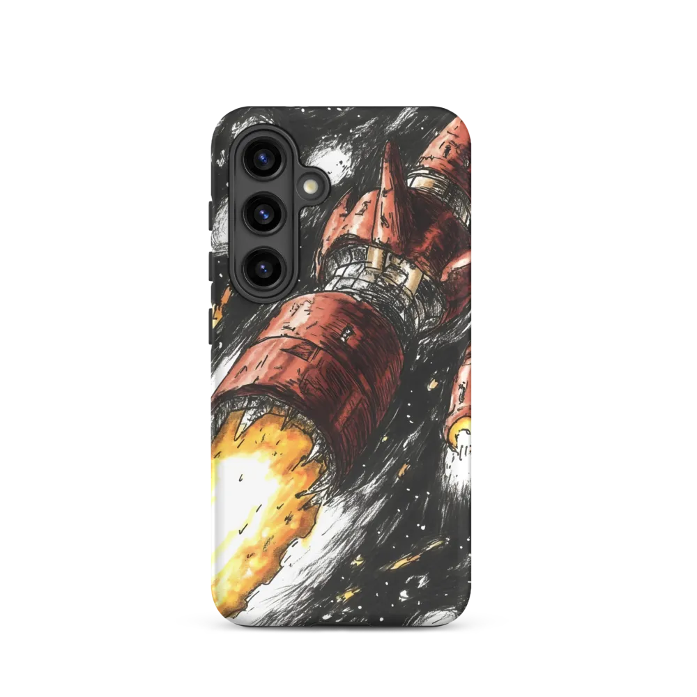 Ignition in the Abyss | Phone Case |  S24 | Tough Case | Matte