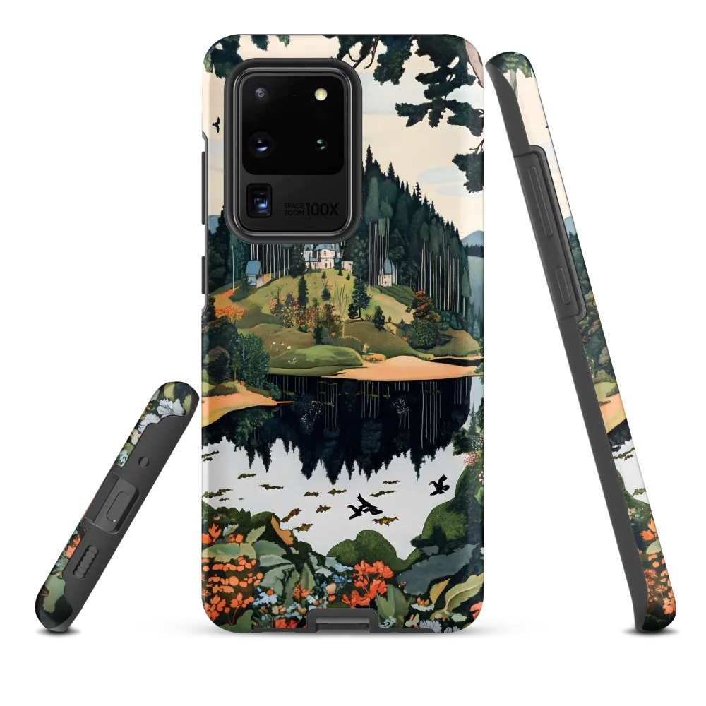 Tranquil Reflections: A Serene Landscape