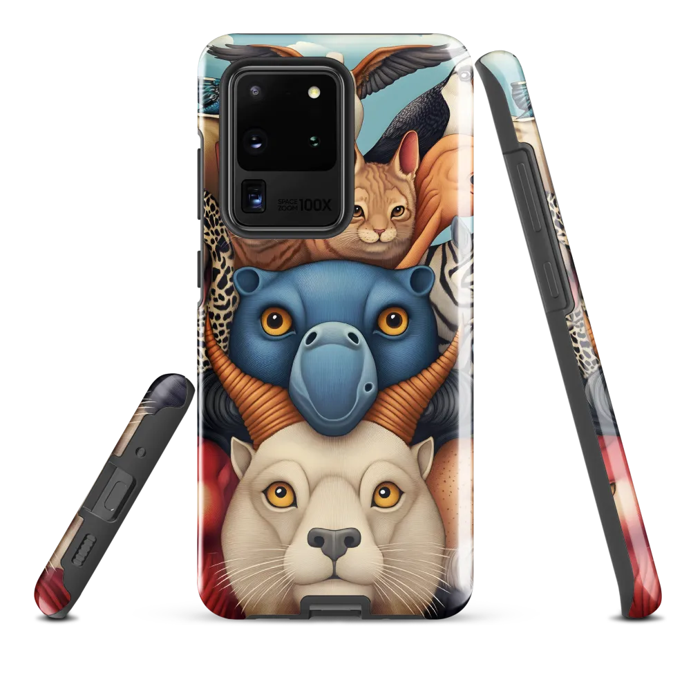 Harmonious Echoes of Wildlife | Phone Case |  S20 Ultra | Tough Case | Glossy