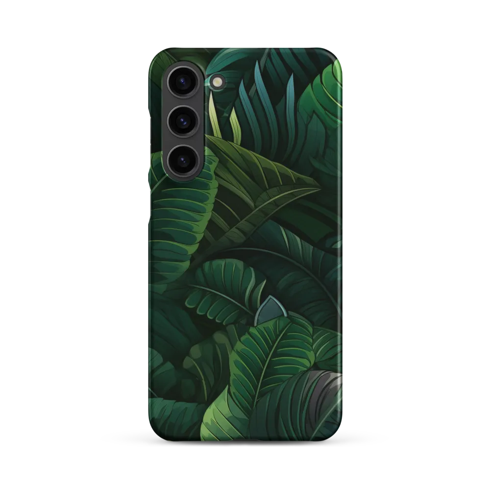 Lush Canopy: A Tropical Foliage Study